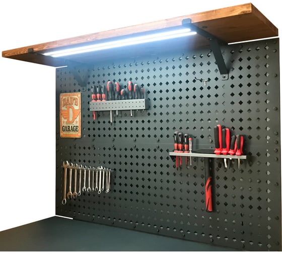 Перфорированная панель Сорокин DAD`s Garage 150x46 см 35.871