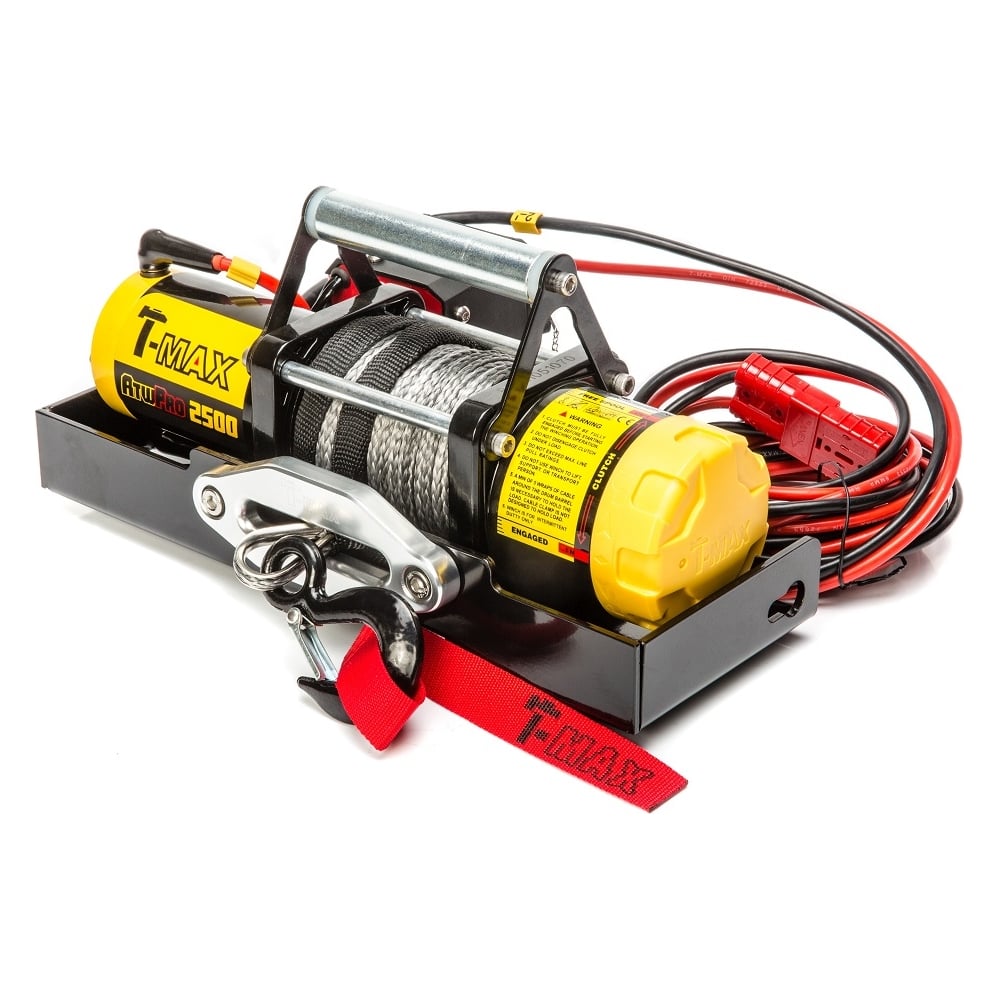 Переносная электрическая лебедка с синтетическим тросом T-Max ATW PRO ...