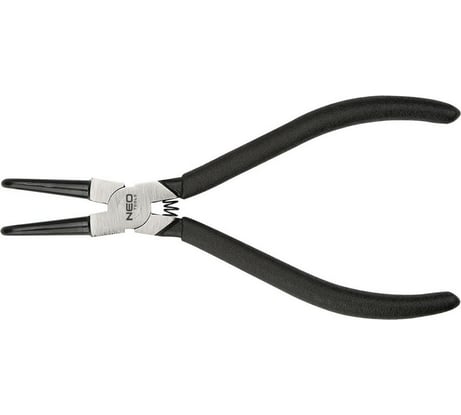 Щипцы для внутренних стопорных колец (загнутые, 170 мм) NEO Tools 01-044