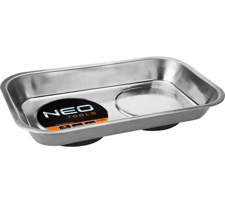 Магнитный лоток 245 х 145 мм, нержавеющая сталь NEO Tools 11-614