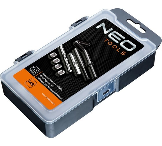 Набор для восстановления резьбы M8 NEO Tools 11-902