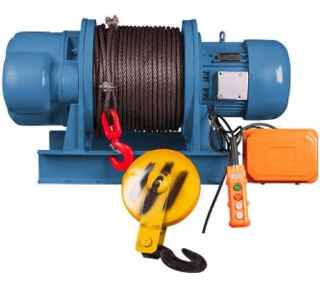 Электрическая лебедка GEARSEN kcd-1500 1500 кг х 100 м, 380 В GKDJ 1500-100-380