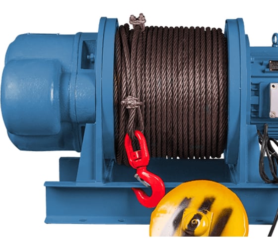 Электрическая лебедка GEARSEN kcd-1500 1500 кг х 100 м, 380 В GKDJ 1500-100-380