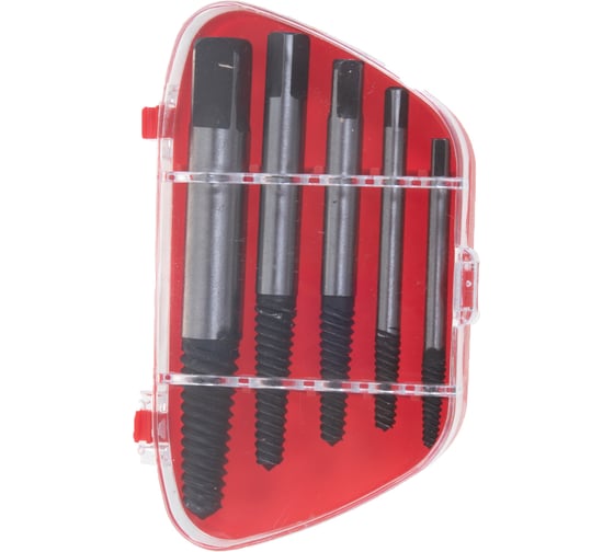 Набор экстракторов (3.3-19 мм, 5 штук) Top Tools 14A105