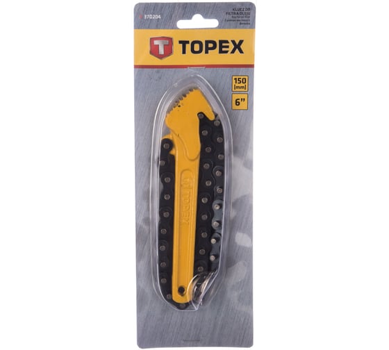 Цепной съемник масляного фильтра (макс. 110 мм) TOPEX 37D204