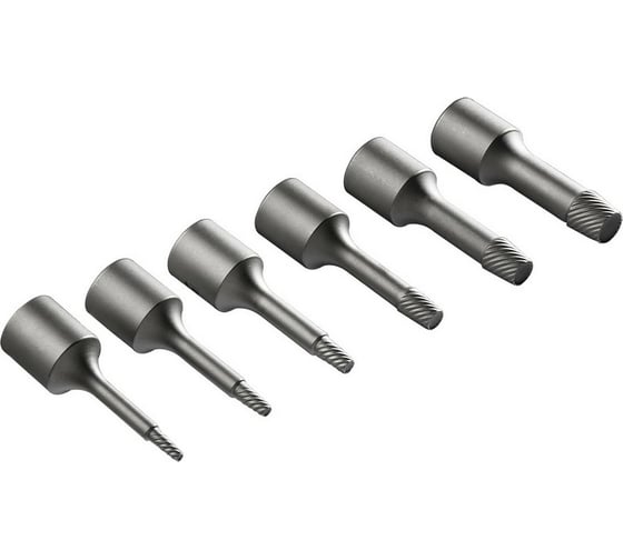Набор для высверливания винтов 3/8'', 6 шт. NEO Tools 09-605