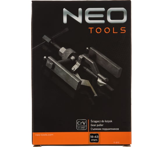 Внутренний трехлапый съемник подшипников, 14 - 38x70 мм NEO Tools 11-812