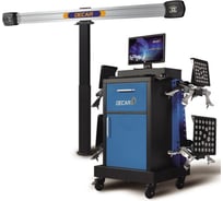 Стенд сход-развал 3D NO LIFT (стальная колонна, с кабинетом управления) DECAR DK-V3D-I.C