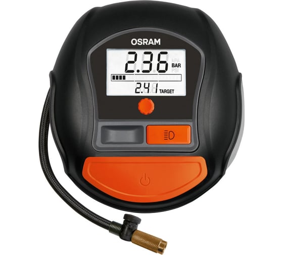 O-поршневой компрессор Osram 150 PSI, 40 л/мин, 14 А, 12 В OTI1000