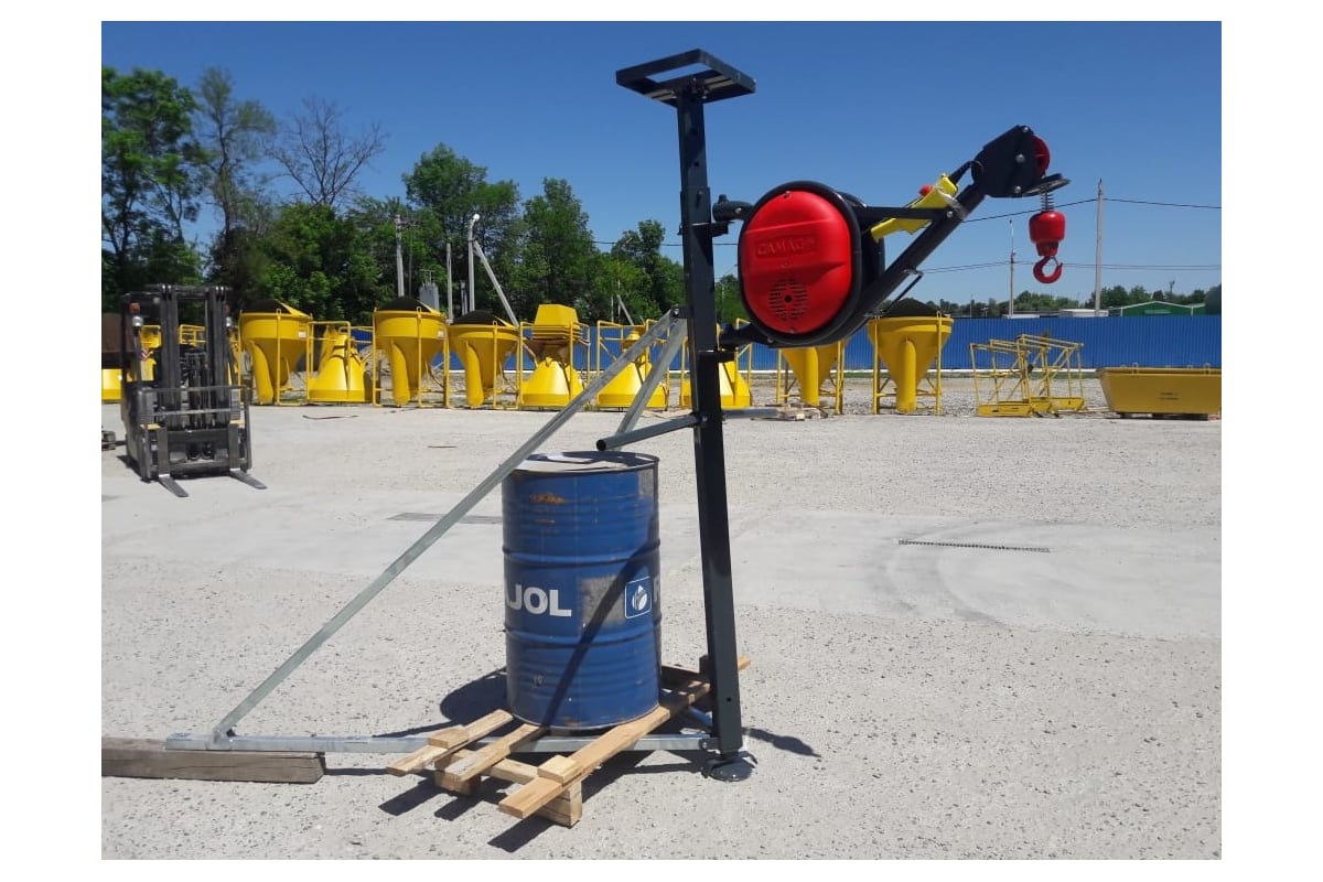 Лебедка с опорой пол-потолок Camac MINOR MILLENIUM 325 СММ325 ...