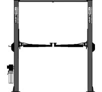 Двухстоечный электрогидравлический подъемник KraftWell г/п 4000 кг KRW4ELH2