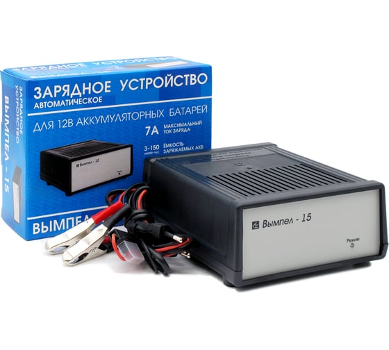 Зарядное устройство Вымпел Вымпел-15 автомат, 7А, 12В 2054