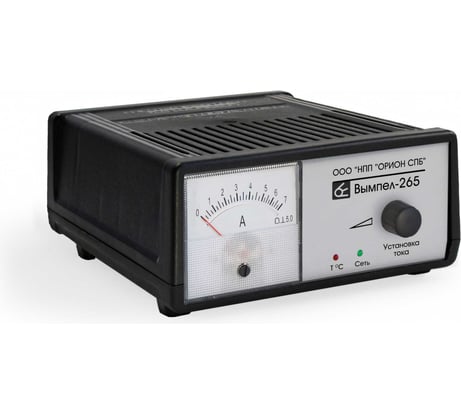 Зарядное устройство Вымпел -265 автомат, 0-7А, 14.8 В, стрелочный амперметр 2049
