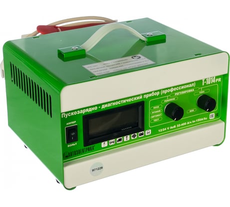 Пуско-зарядное устройство АВТОЭЛЕКТРИКА Т-1014Р автомат/ручной, восстановление АКБ 12/24V, I заряда 30А/15А, АКБ 6-300а/ч, АКБ: WET, AGM, GEL 32