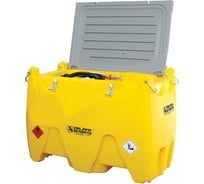 Мобильная емкость Emiliana Serbatoi Carrytank 600 ДТ, электронасос 230 В, 55 л/мин, 4 м шланг, пистолет-автомат, сертифицирован CTK600BC