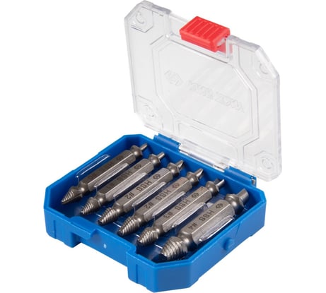 Набор экстракторов KING TONY 2-12 мм, 6 предметов 11406SQ