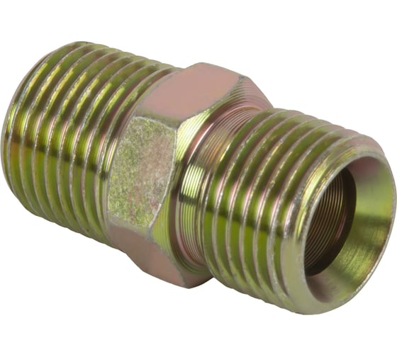 Двусторонняя резьбовая муфта WIEDERKRAFT наружная 1/2" WDK-89556 1