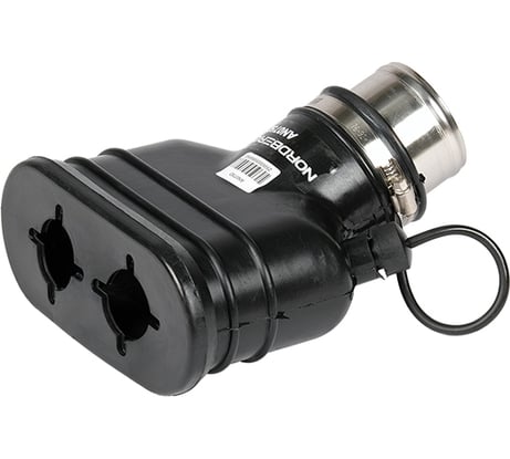 Резиновая овальная насадка NORDBERG на шланг D=75мм AN075D