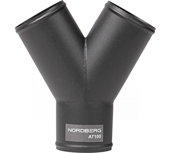Переходник Y-образный металлический для шланга NORDBERG D=100мм AT100