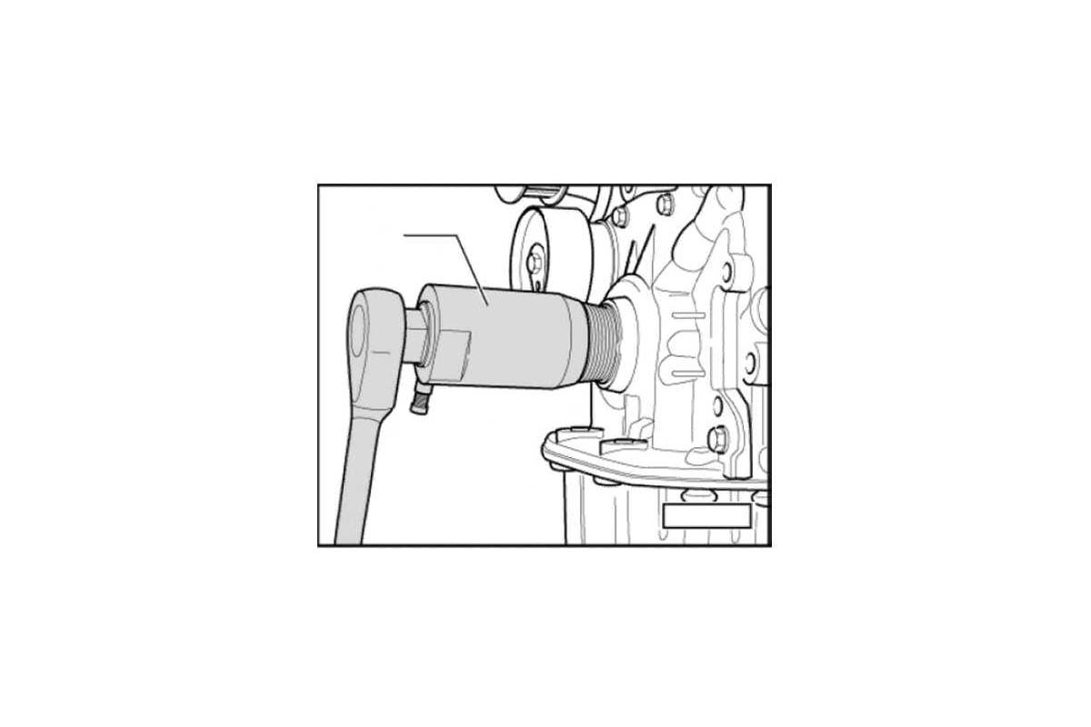 Приспособление для демонтажа сальников распредвала 27 мм Car-tool CT ...