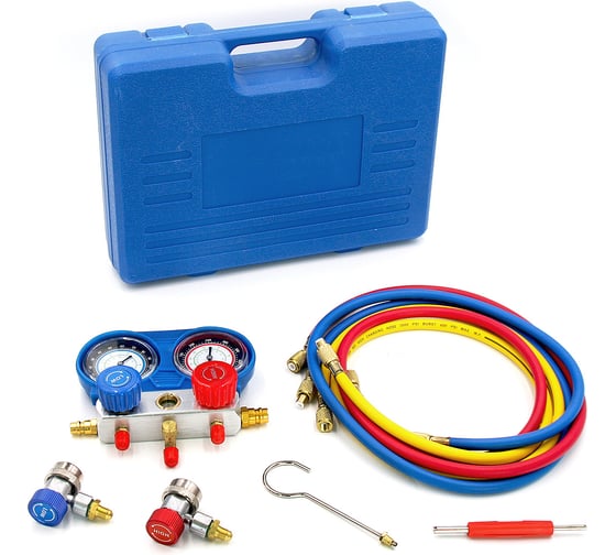Манометрический коллектор R134 Car-tool CT-M1000