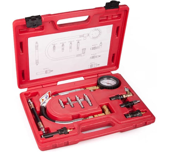 Компрессометр для дизельных легковых автомобилей Car-tool CT-025A
