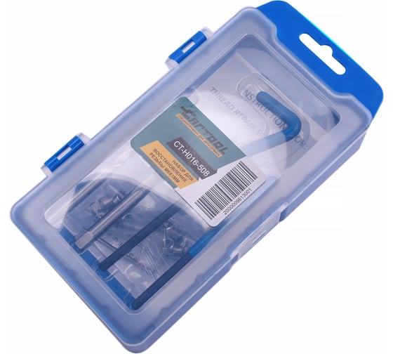 Набор для восстановления резьбы Car-tool М6х1мм CT-H016-508