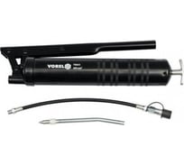 Рычажно-пленжерный шприц для консисистентной смазки VOREL гиб.шл. 400 мл 78041