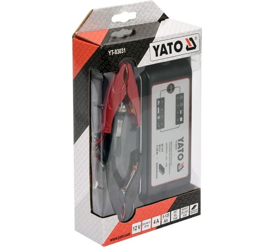 Зарядное устройство YATO 12В/4A YT-83031