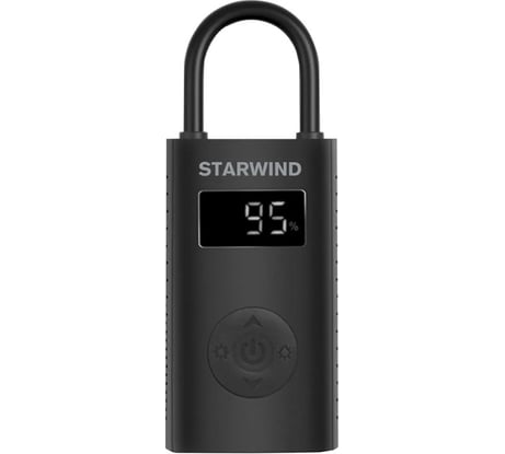 Автомобильный компрессор Starwind CC-140 15 л/мин, шланг 0.18 м 1431133