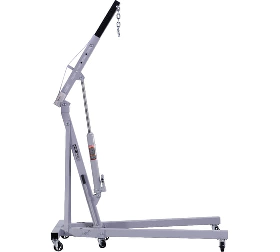Складной кран KraftWell г/п 1000 кг. однотактный, цвет серый KRWCA 1