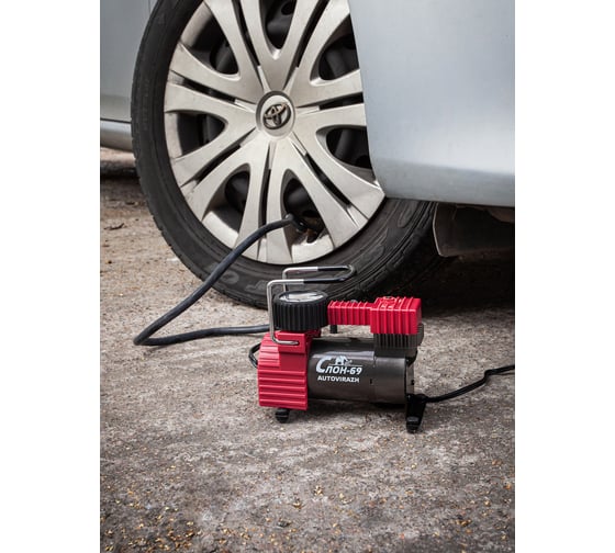 Классический компрессор 12V AUTOVIRAZH СЛОН 69AV-010110