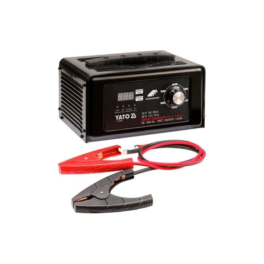 Зарядно-пусковое устройство YATO 12 В, 30 А YT-83052 - выгодная цена ...