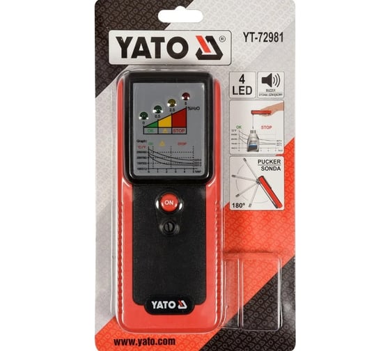 Тестер тормозной жидкости YATO YT-72981