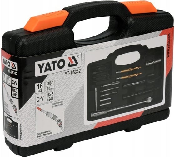 Комплект для снятия свечей накаливания YATO YT-05342