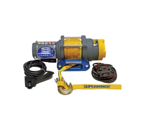 Электрическая лебедка с синтетическим тросом Superwinch TERRA 25 W0856 1