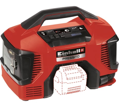 Автомобильный аккумуляторный компрессор Einhell PXC PRESSITO 4020460