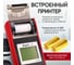 Тестер аккумуляторных батарей iCartool АКБ 12/24В, тест системы пуска и зарядки, вольтметр, съемные кабели, принтер IC-500 5