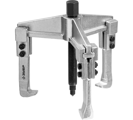 Раздвижной съемник, 3-захватный, 90 мм, ЗУБР Профессионал 43312-180-090