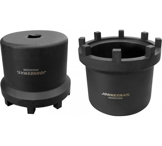Торцевая радиусная головка 3/4"DR 8 шипов для гайки ступицы SCANIA Jonnesway AN040266 49638 1