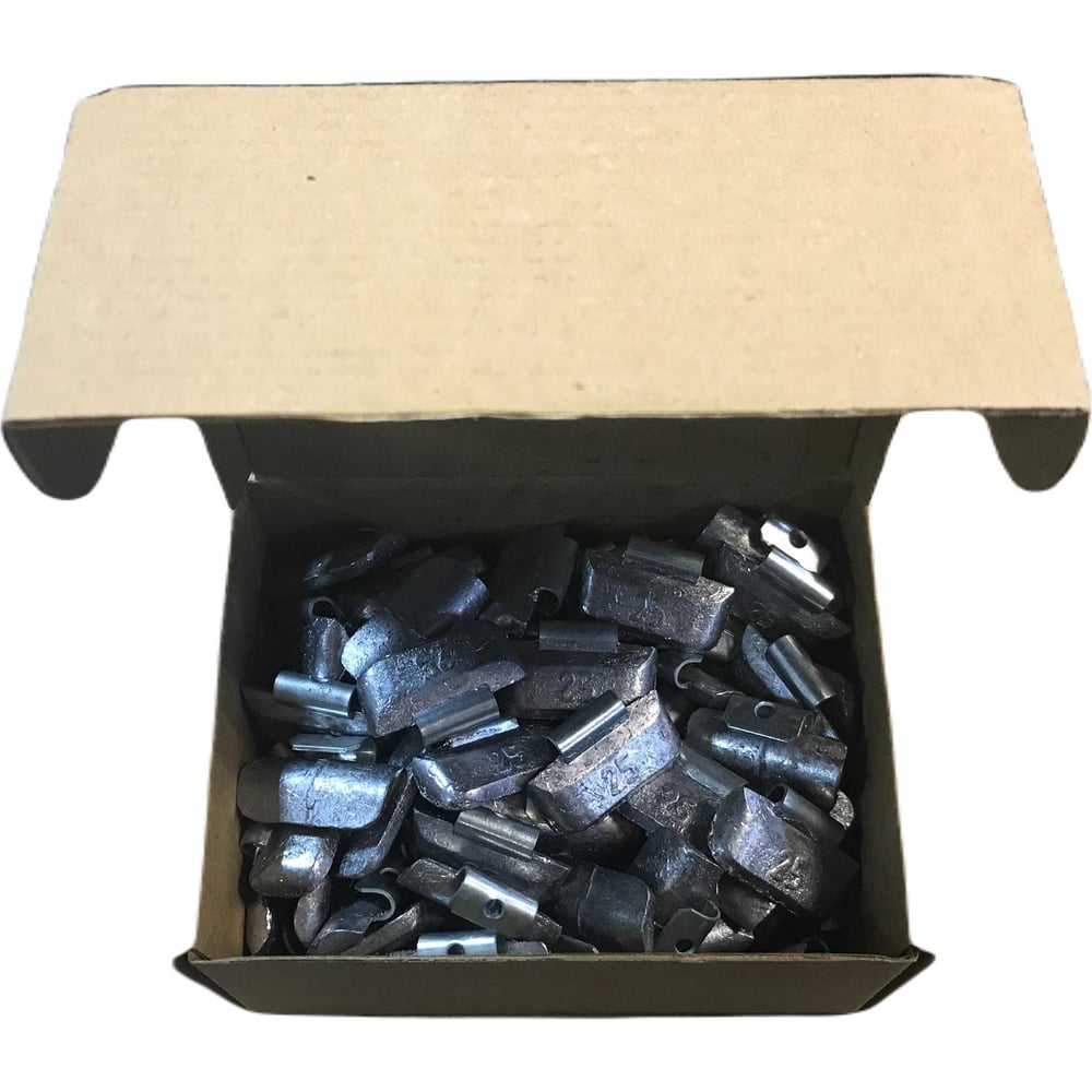 Балансировочный груз для стальных дисков Great Wolf 25 гр, коробка 100 ...