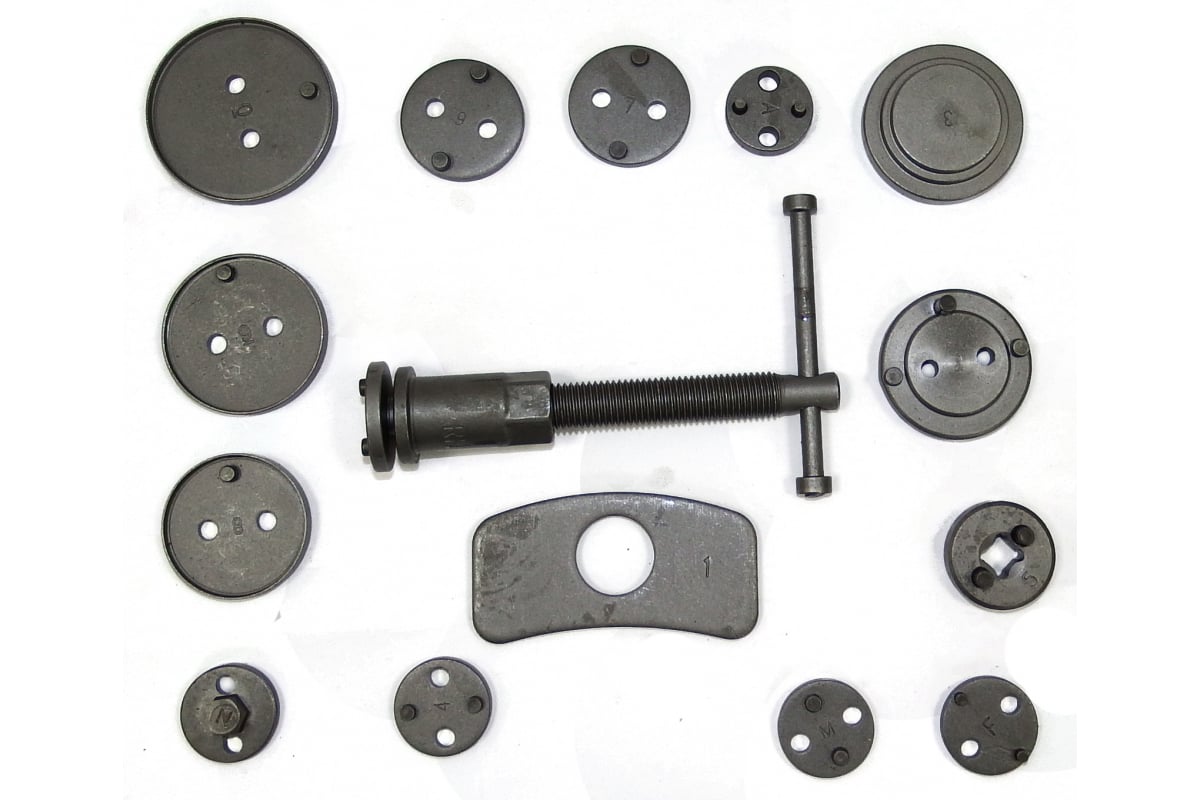 Инструмент сведения тормозных цилиндров 15 предметов AE&T TA-B1039 ...