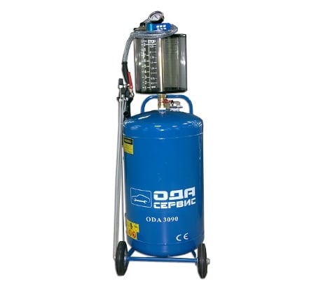 Пневматическая маслосборная установка 90 литров с предкамерой ОДА Сервис ODA-3090