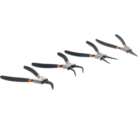 Набор съемников стопорных колец AV Steel 170 мм 4 шт AV-620704