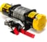 Электрическая лебедка с синтетическим тросом T-Max PRO 6000 12В W0428 1