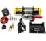 Электрическая лебедка с синтетическим тросом T-Max PRO 6000 12В W0428 2