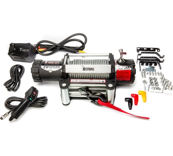 Электрическая лебедка T-Max HEW-12500 X Power 12В W1052