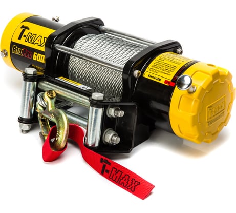 Электрическая лебедка T-Max PRO 6000 12В W0427