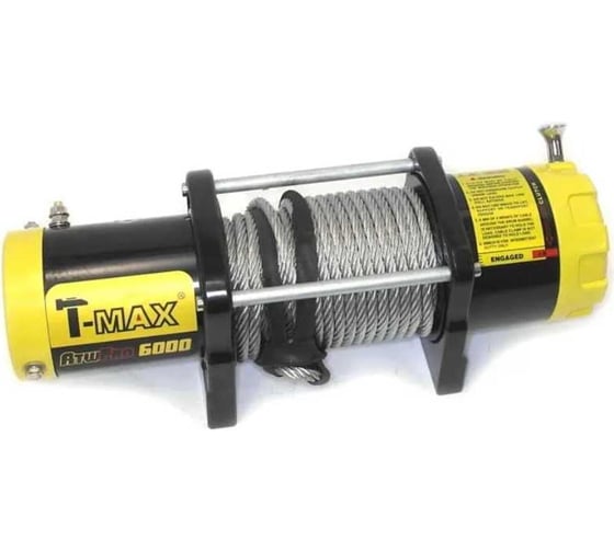 Электрическая лебедка T-Max PRO 6000 12В W0427