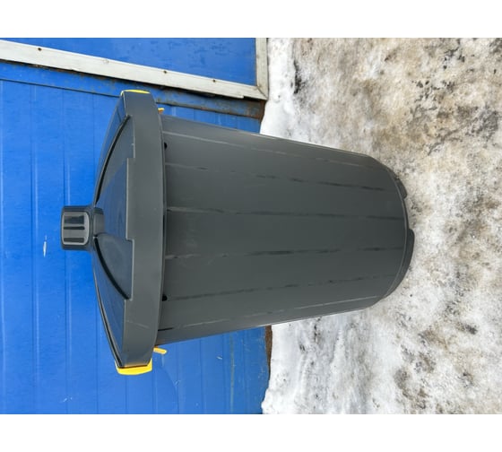 Бак Еврогрядка с крышкой 105л (антрацит) Box-105-antracit